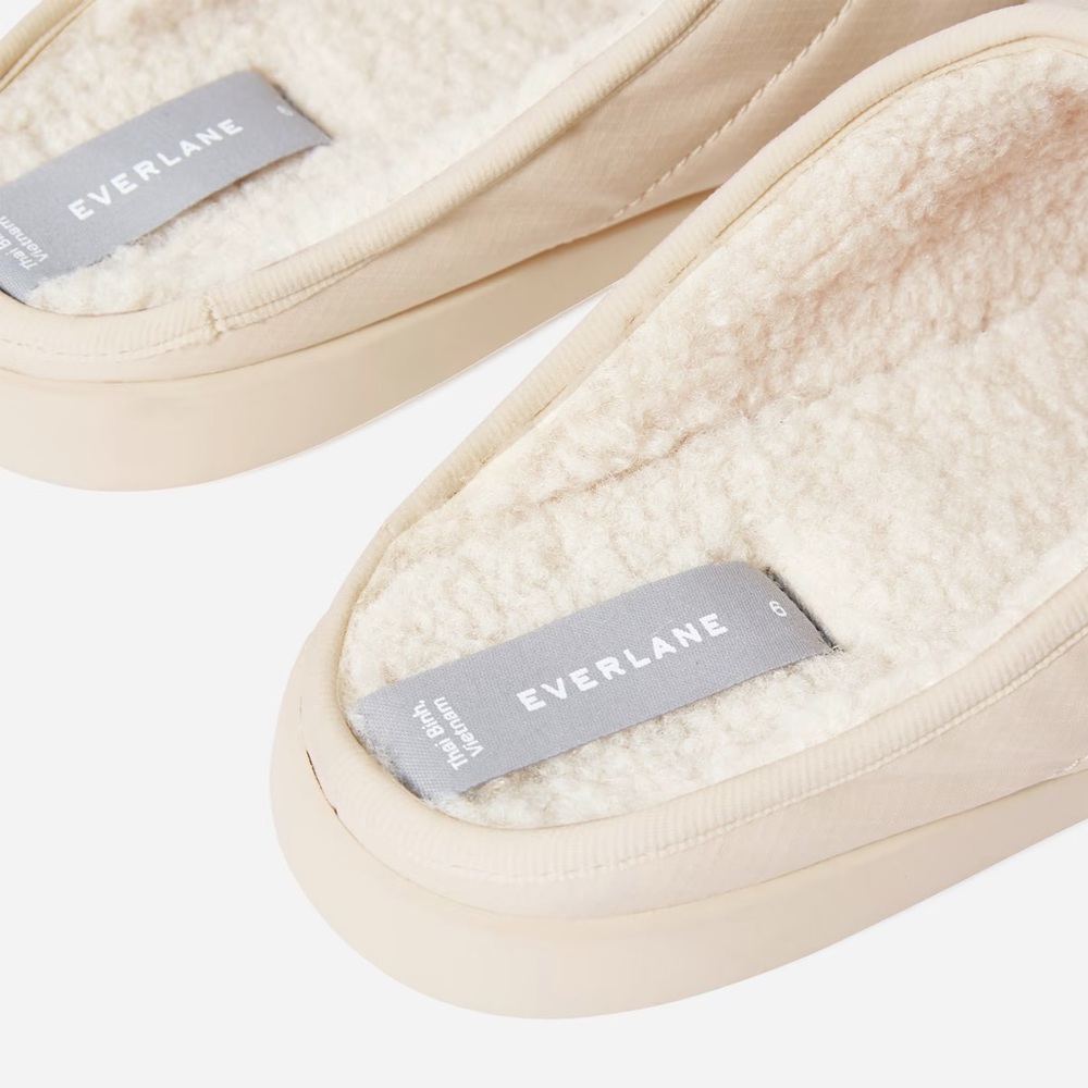 Everlane The Renew Slipper In Parchment View 4